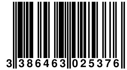 3 386463 025376