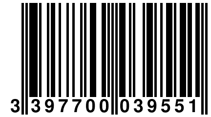 3 397700 039551