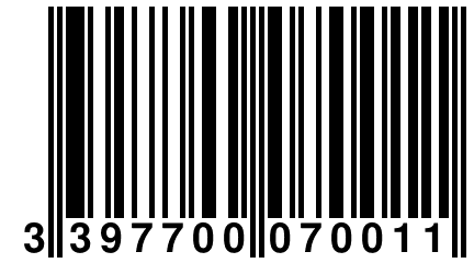 3 397700 070011