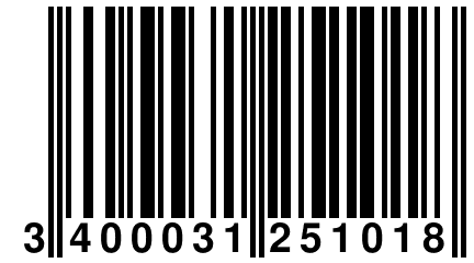 3 400031 251018