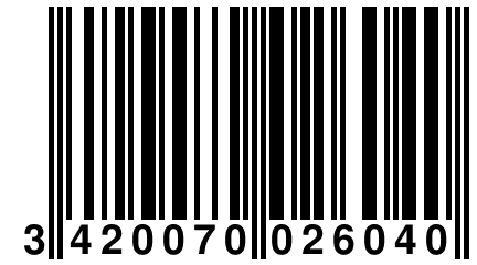 3 420070 026040