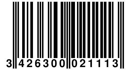 3 426300 021113