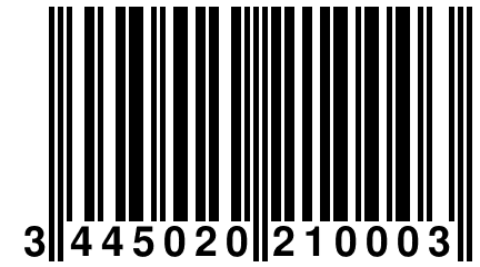 3 445020 210003