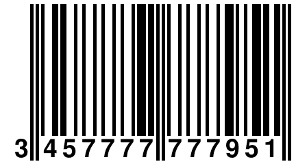 3 457777 777951