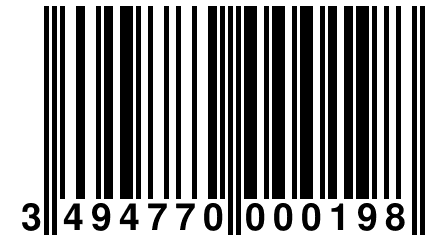 3 494770 000198