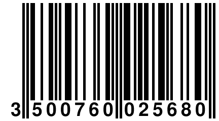 3 500760 025680