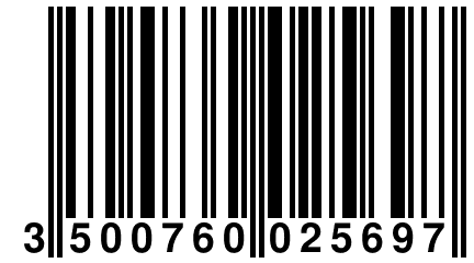 3 500760 025697