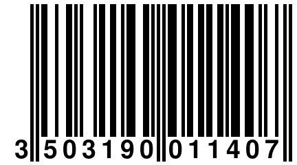 3 503190 011407