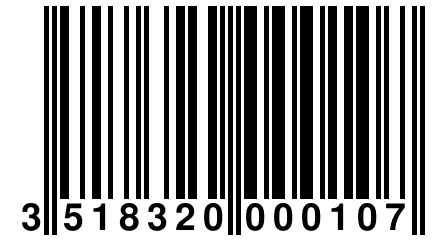 3 518320 000107