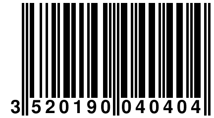 3 520190 040404