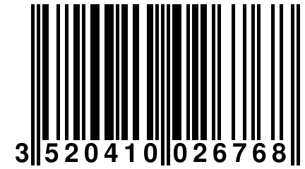 3 520410 026768