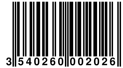 3 540260 002026