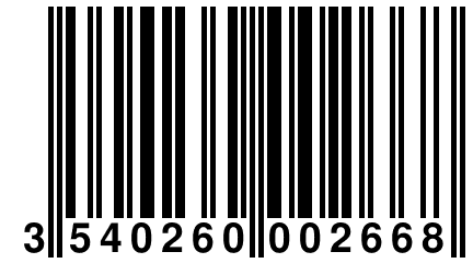 3 540260 002668