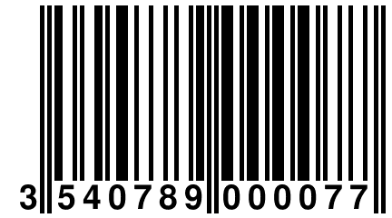 3 540789 000077