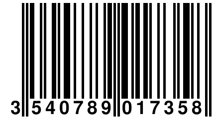 3 540789 017358