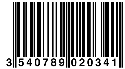 3 540789 020341