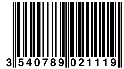 3 540789 021119