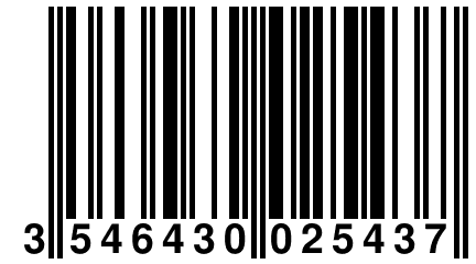 3 546430 025437