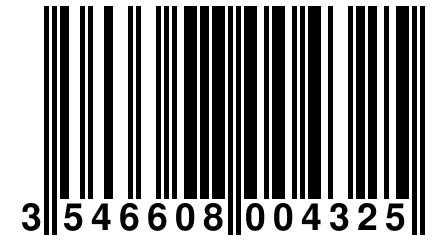 3 546608 004325