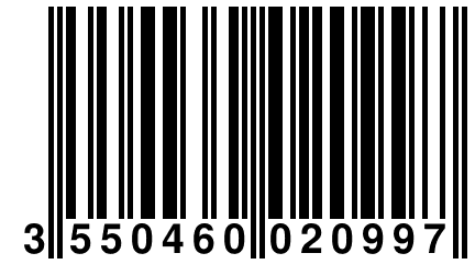 3 550460 020997