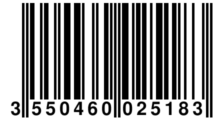 3 550460 025183