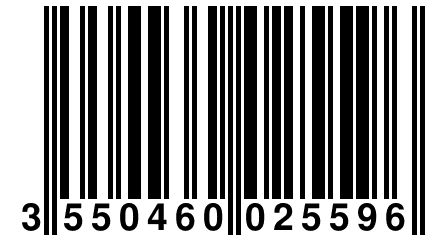 3 550460 025596