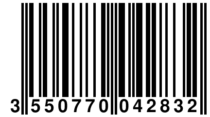 3 550770 042832