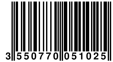 3 550770 051025