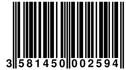 3 581450 002594