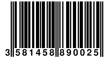 3 581458 890025