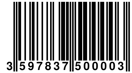 3 597837 500003