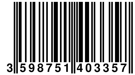 3 598751 403357