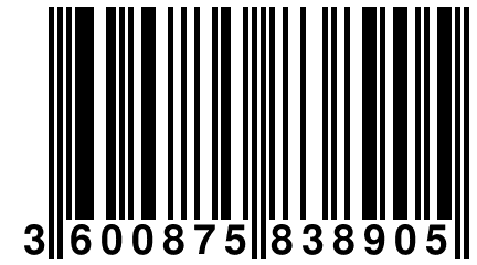 3 600875 838905