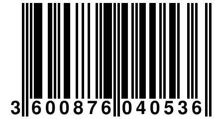 3 600876 040536