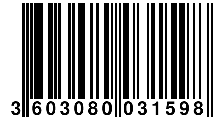 3 603080 031598