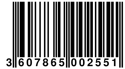 3 607865 002551