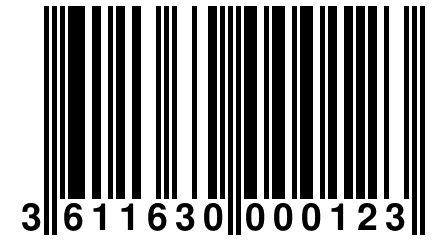 3 611630 000123