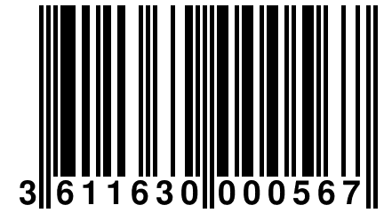 3 611630 000567