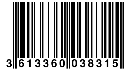 3 613360 038315