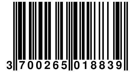 3 700265 018839