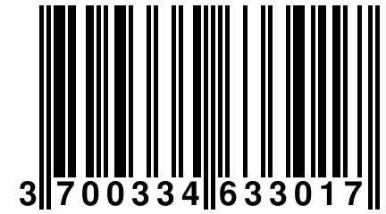 3 700334 633017