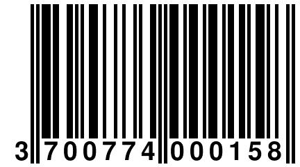 3 700774 000158