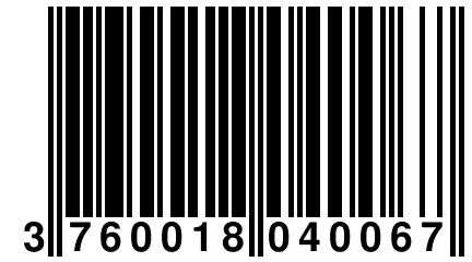 3 760018 040067