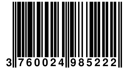 3 760024 985222