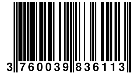 3 760039 836113