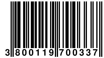 3 800119 700337