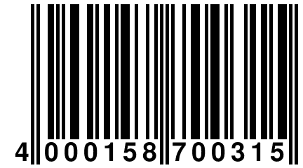 4 000158 700315