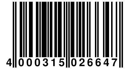 4 000315 026647