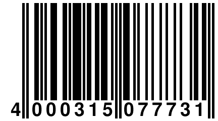 4 000315 077731