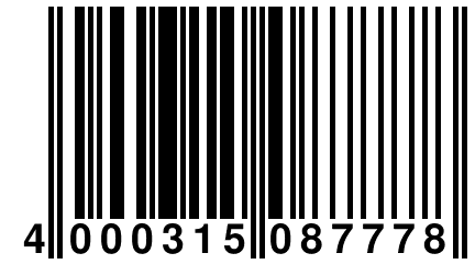 4 000315 087778